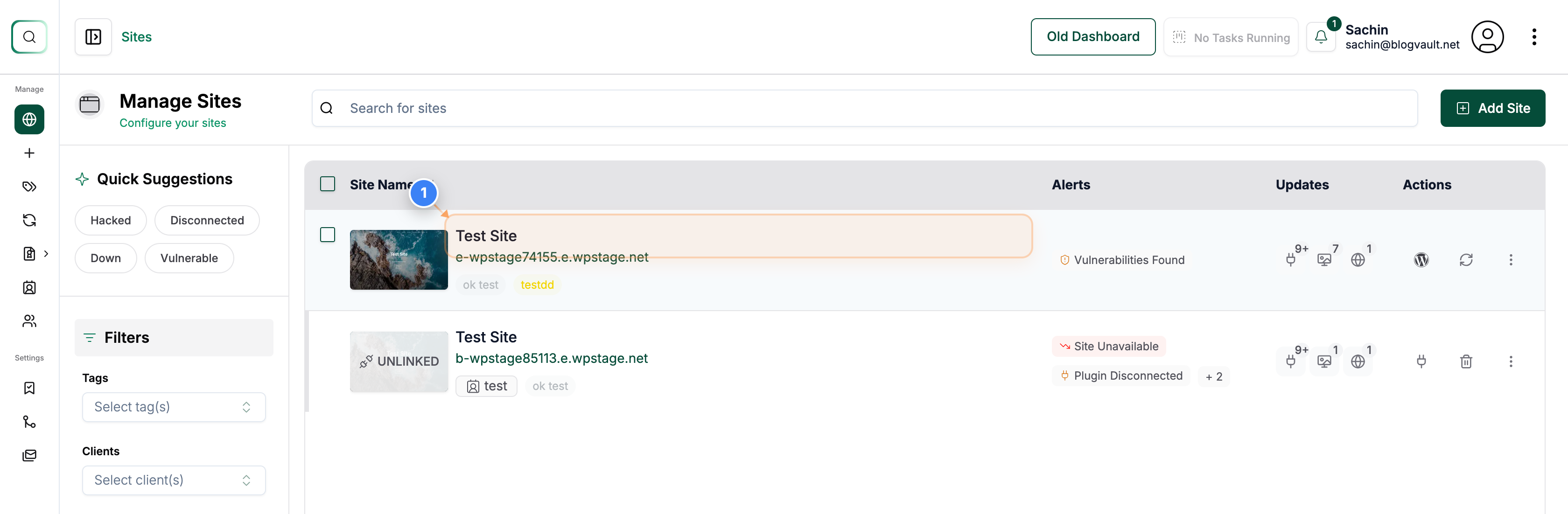 Step 1 screenshot