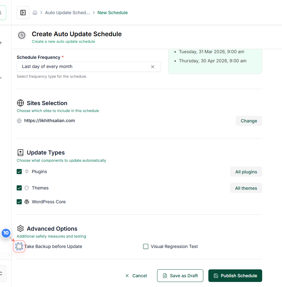 Step 10 screenshot