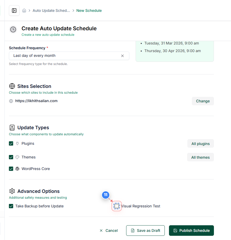 Step 11 screenshot