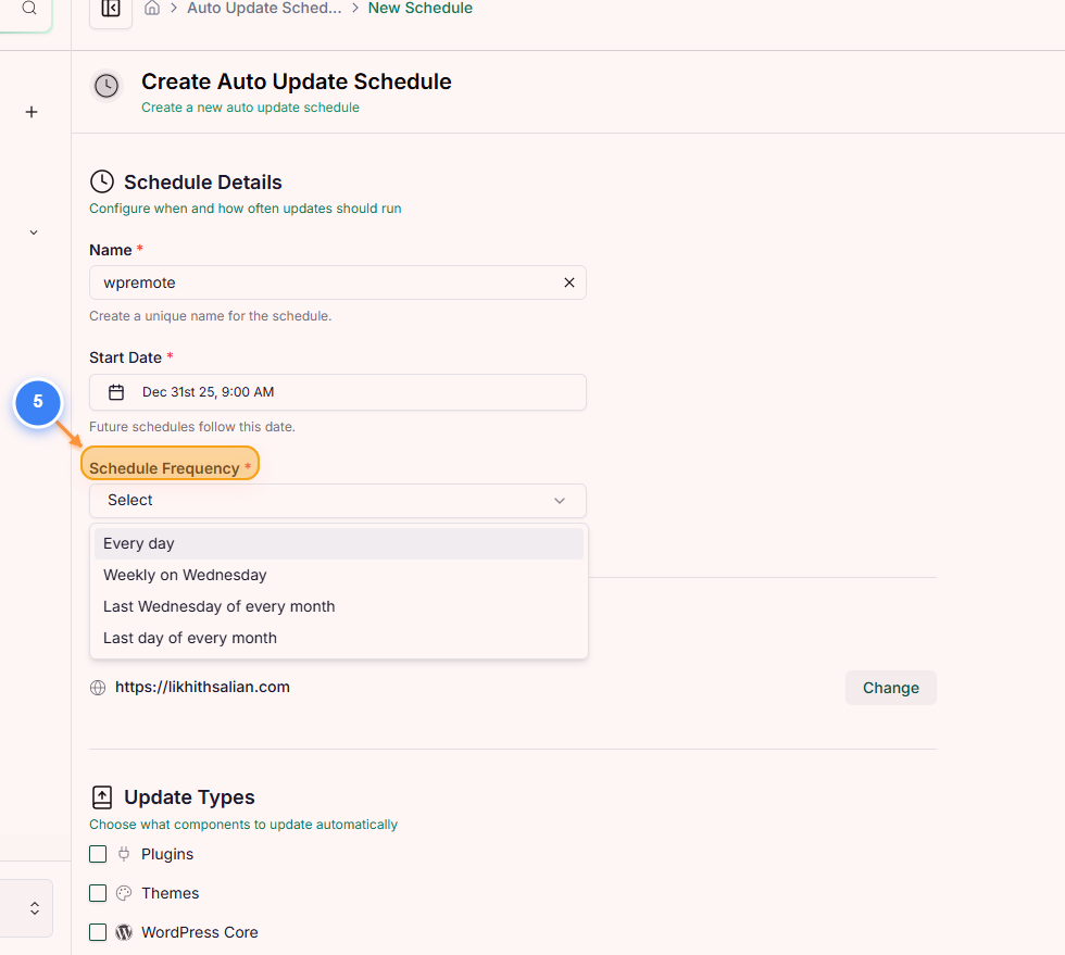 Step 5 screenshot