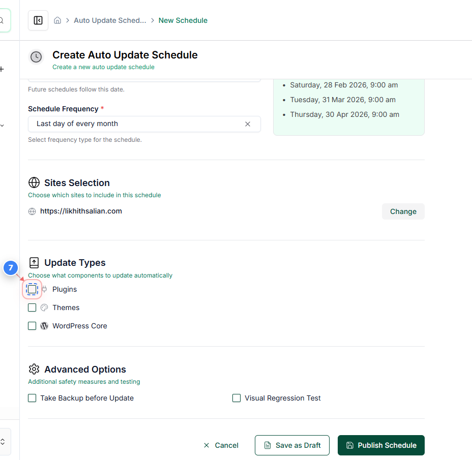 Step 7 screenshot