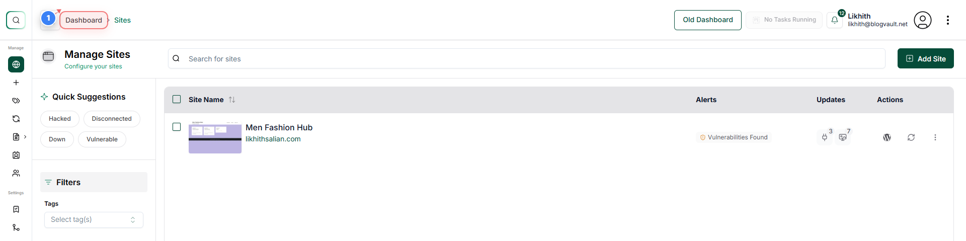 Step 1 screenshot