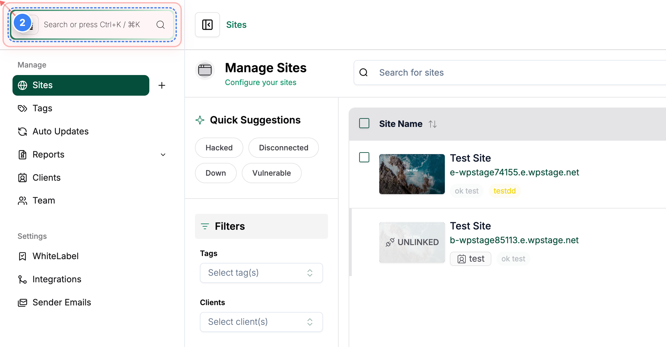 Step 2 screenshot