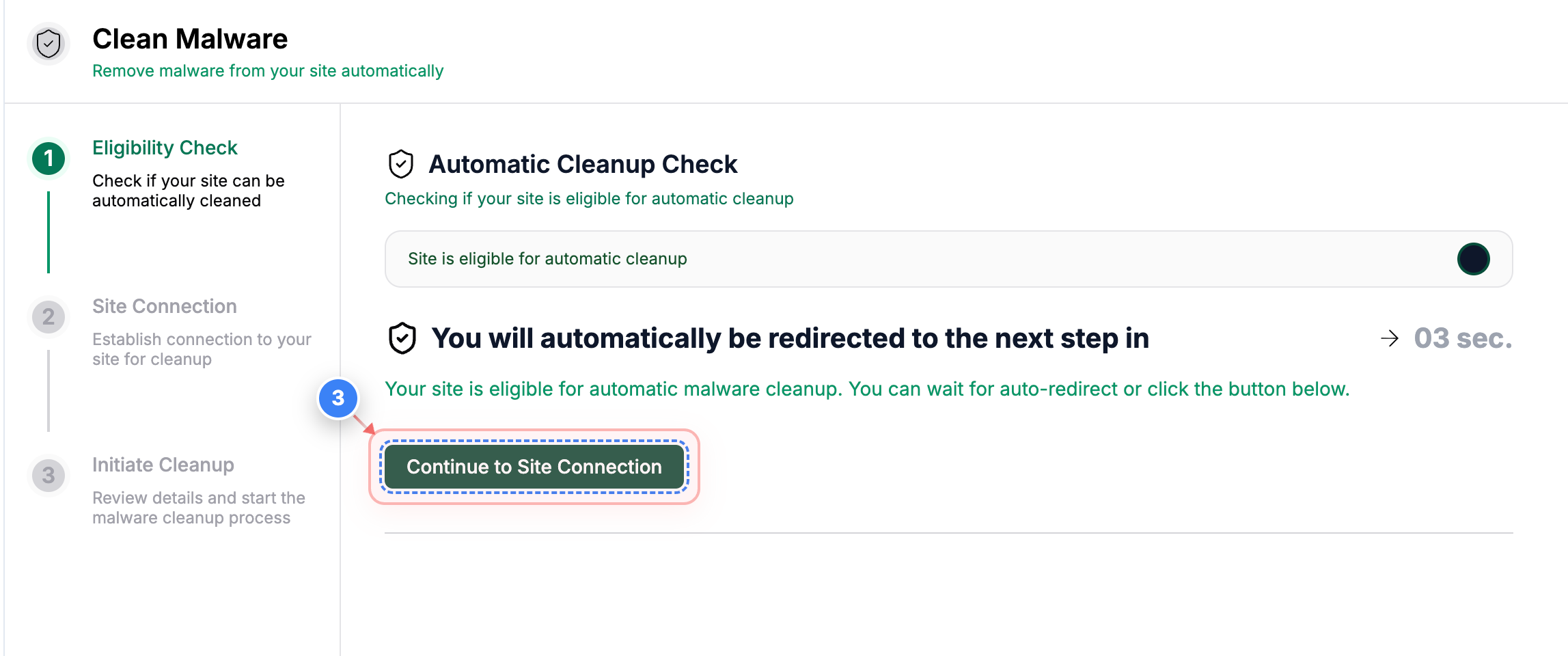 Step 3 screenshot