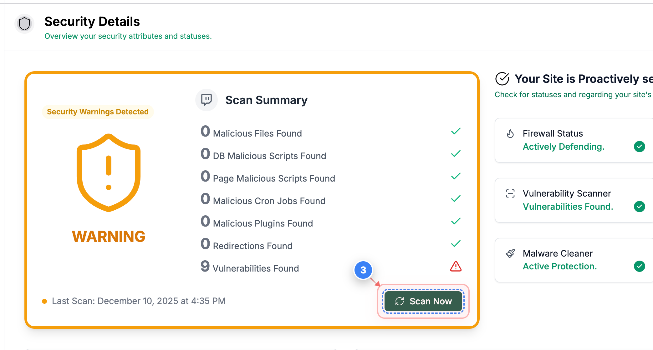 Step 3 screenshot
