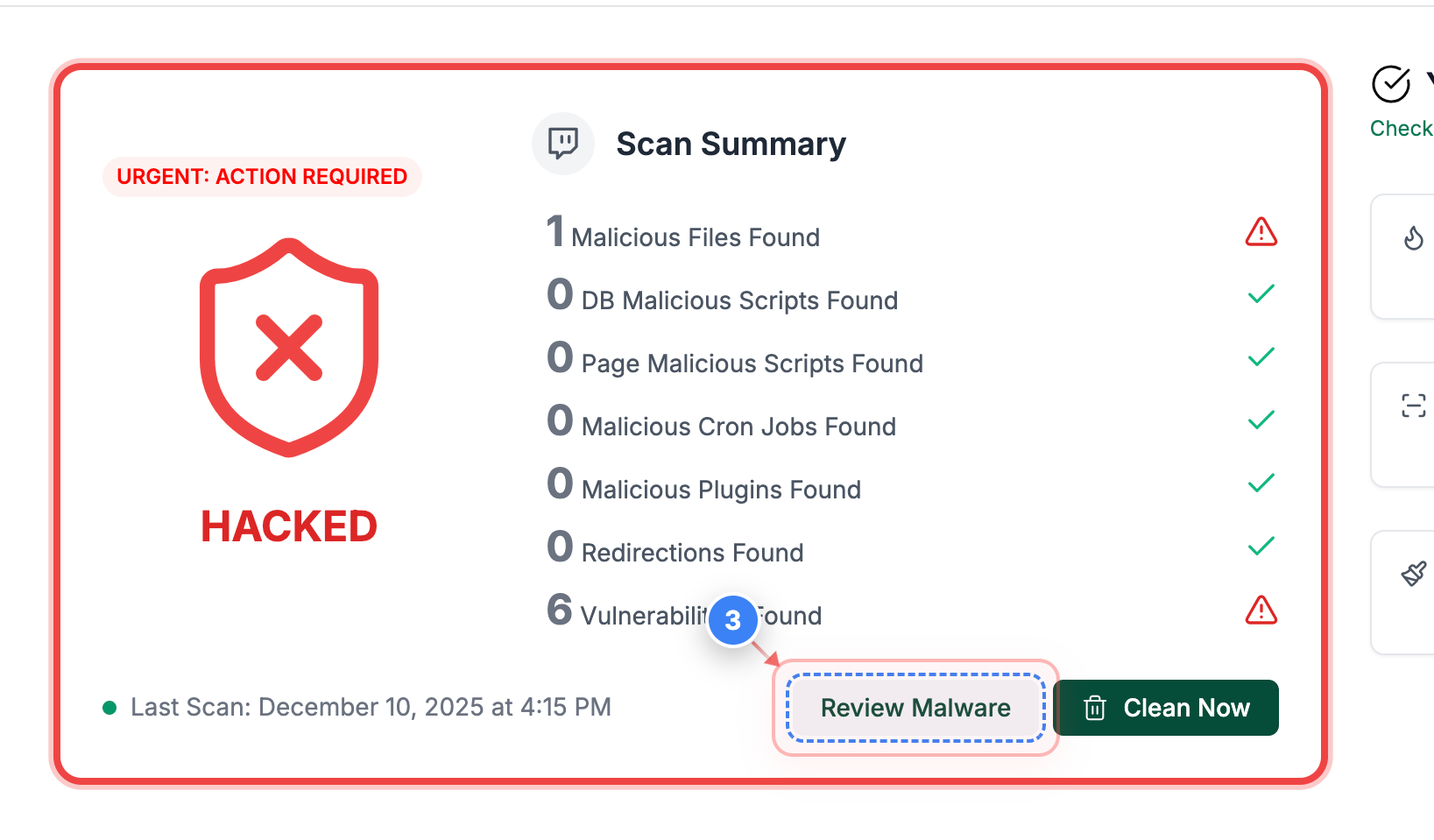 Step 3 screenshot