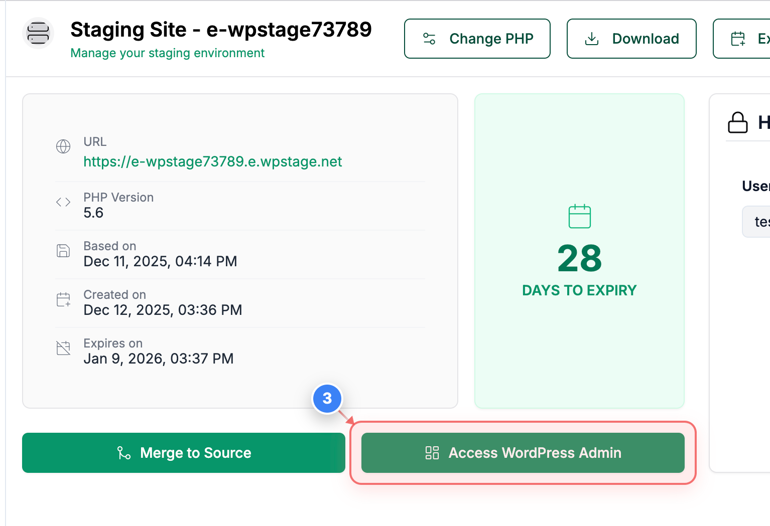 Step 3 screenshot