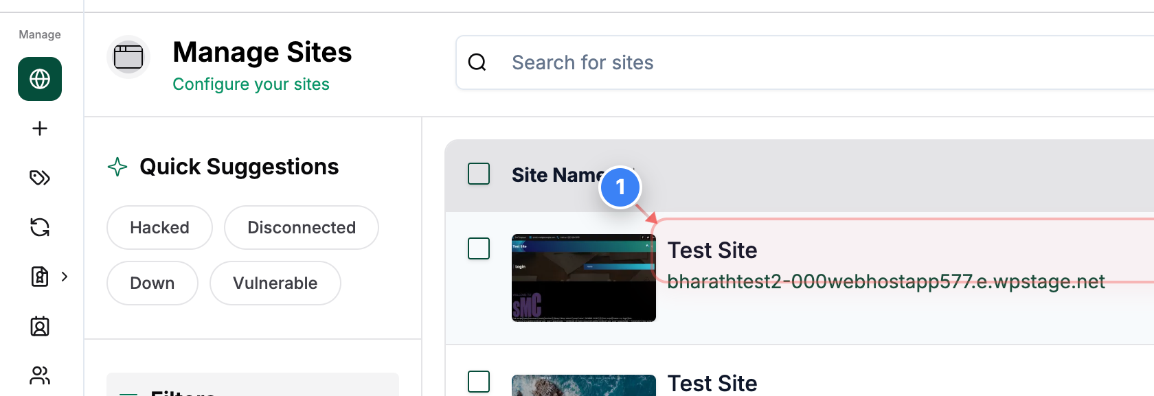 Step 1 screenshot
