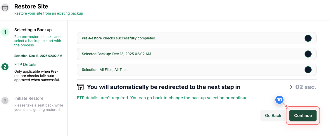 Step 6 screenshot