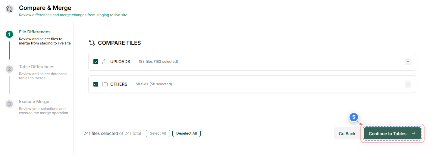 Step 5 screenshot