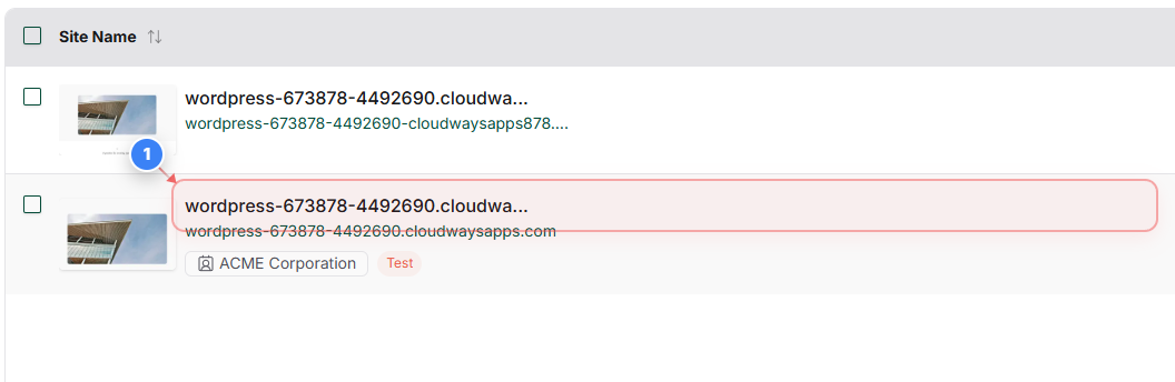 Step 1 screenshot