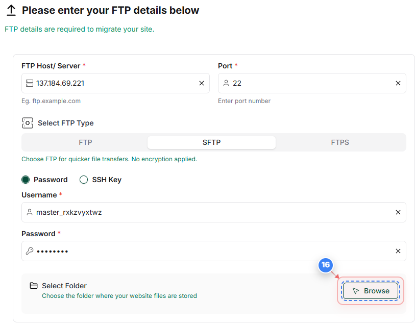 Step 16 screenshot