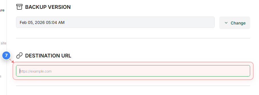 Step 7 screenshot