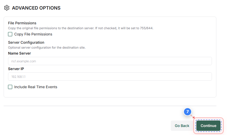 Step 7 screenshot