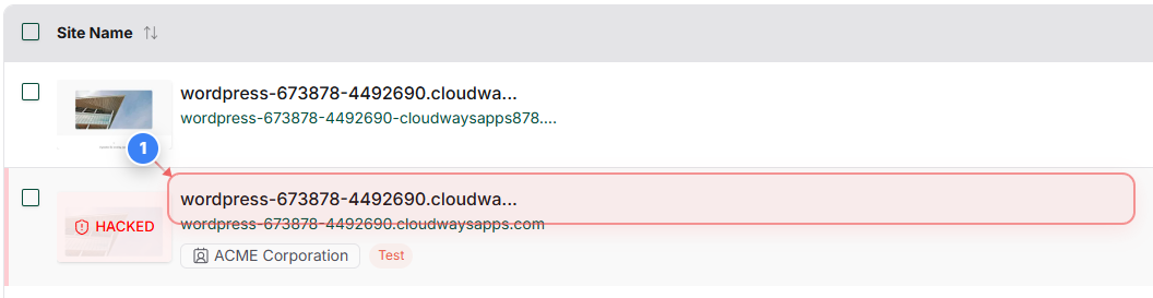 Step 1 screenshot